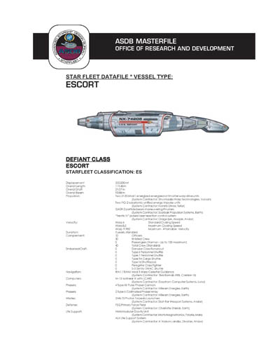 Starship Datafile - Volume Two: 2325-2425