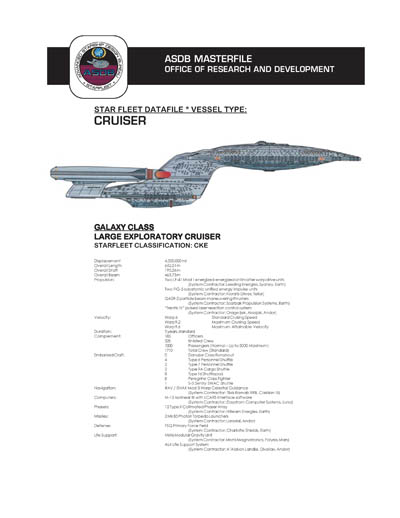 Starship Datafile - Volume Two: 2325-2425