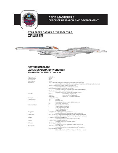 Starship Datafile - Volume Two: 2325-2425