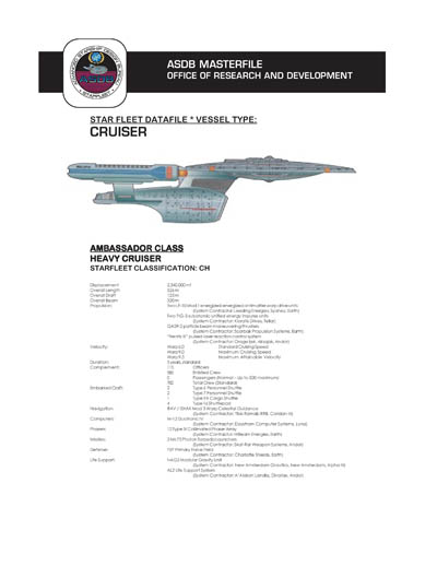 Starship Datafile - Volume Two: 2325-2425