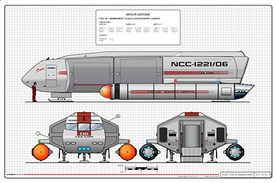U.S.S. Aldrin NCC-1221, MK-XIII Heavy Cruiser - Walker Class
