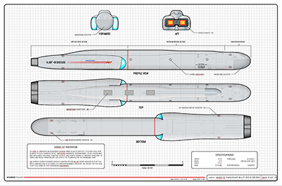 U.S.S. Aldrin NCC-1221, MK-XIII Heavy Cruiser - Walker Class