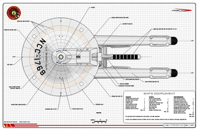 U.S.S. Endeavour, NCC-1768 - MK-VII-B Heavy Scout Cygnus Class
