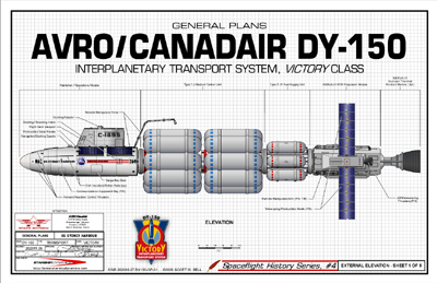 AVRO Canadair DY-150 Interplanetary Transport System, Victory Class