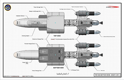 Curtiss/Supermarine DY-255NX Interplanetary Transport