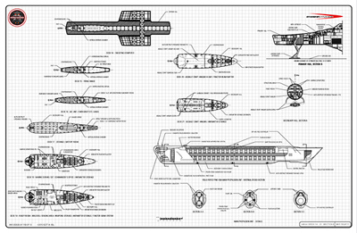 U.S.S. Endeavour NCC-1768 - MK-VII-C Reconnaissance Cruiser