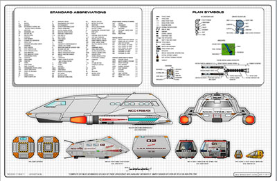 U.S.S. Endeavour NCC-1768 - MK-VII-C Reconnaissance Cruiser