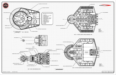 U.S.S. Endeavour NCC-1768 - MK-VII-C Reconnaissance Cruiser