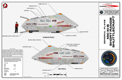 James Cook Class MK-XI-B Short Range Shuttlecraft