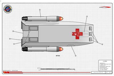 Jarvik Class Type M Medivac Shuttle
