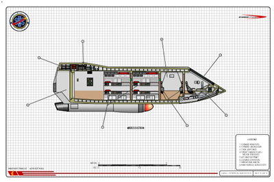 Jarvik Class Type M Medivac Shuttle