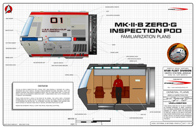 MK-II-B Zero-G Inspection/Travel Pod