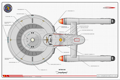 U.S.S. Sentinel NCC-2550 - Light Cruiser