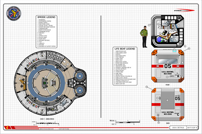 U.S.S. Sentinel NCC-2550 - Light Cruiser