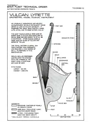 Vulcan Lyrette: Orchestral Model Musical Instrument