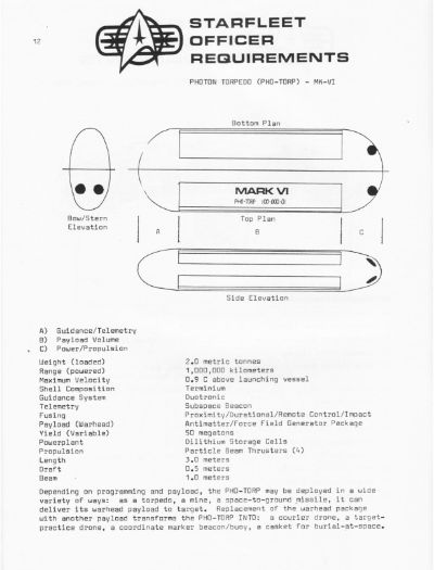 Starfleet Officer Requirements - Volume I