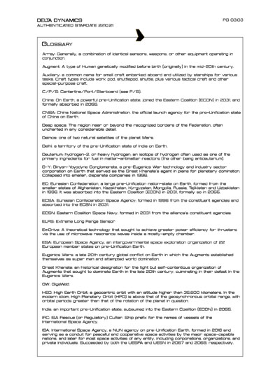 Star Fleet Starship Recognition Manual: DY Sublight Transports
