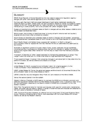 Star Fleet Starship Recognition Manual: DY Sublight Transports