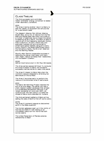 Star Fleet Starship Recognition Manual: DY Sublight Transports