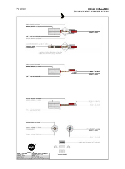 Star Fleet Starship Recognition Manual: Aphrodite Mission Spacecraft