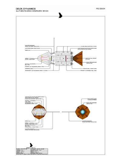 Star Fleet Starship Recognition Manual: Bonaventure Survey Cruiser
