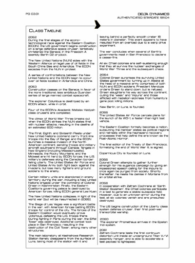 Star Fleet Starship Recognition Manual: Bonaventure Survey Cruiser