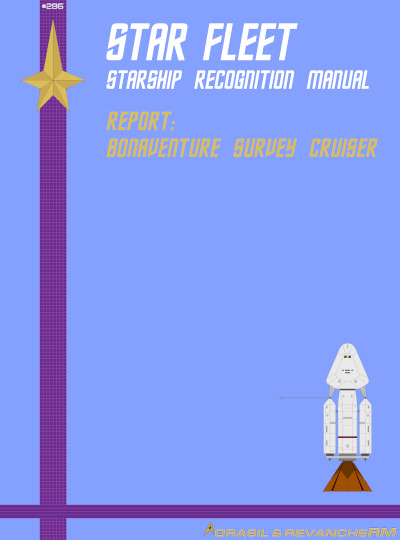 Star Fleet Starship Recognition Manual: Bonaventure Survey Cruiser