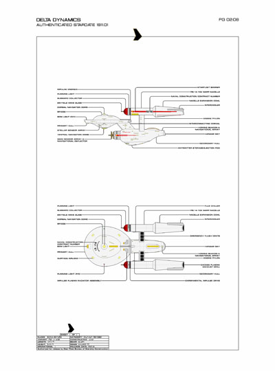 Star Fleet Starship Recognition Manual: Bonaventure Testbed