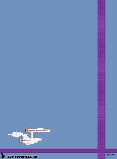 Star Fleet Starship Recognition Manual: Bonaventure Testbed