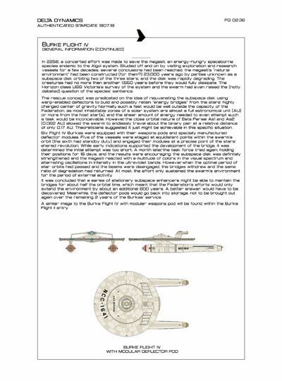 Star Fleet Starship Recognition Manual: Burke Frigates