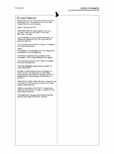 Star Fleet Starship Recognition Manual: Burke Frigates