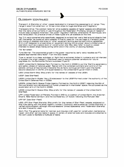 Star Fleet Starship Recognition Manual: Burke Frigates