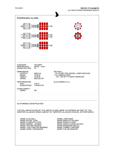 Star Fleet Starship Recognition Manual: DY Sublight Transports