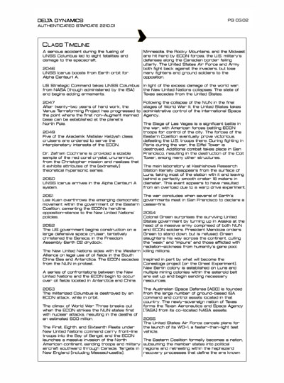 Star Fleet Starship Recognition Manual: DY Sublight Transports