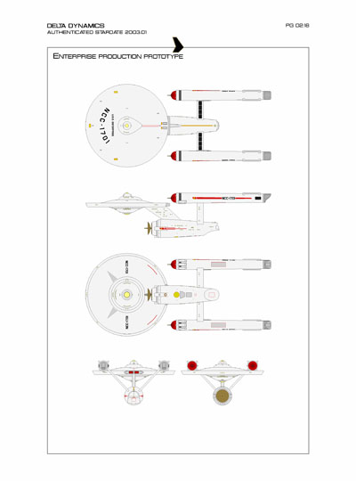 Star Fleet Starship Recognition Manual: Constitution Heavy Cruiser