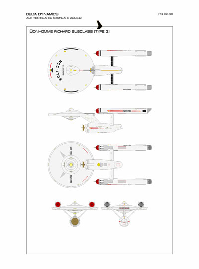 Star Fleet Starship Recognition Manual: Constitution Heavy Cruiser
