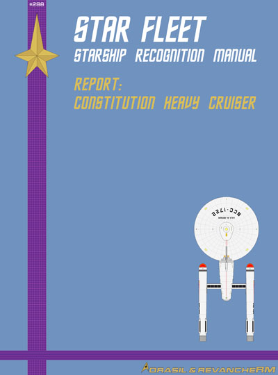 Star Fleet Starship Recognition Manual: Constitution Heavy Cruiser