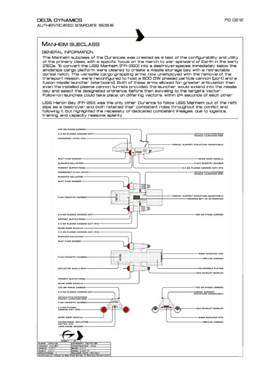 Star Fleet Starship Recognition Manual: Durance Transports