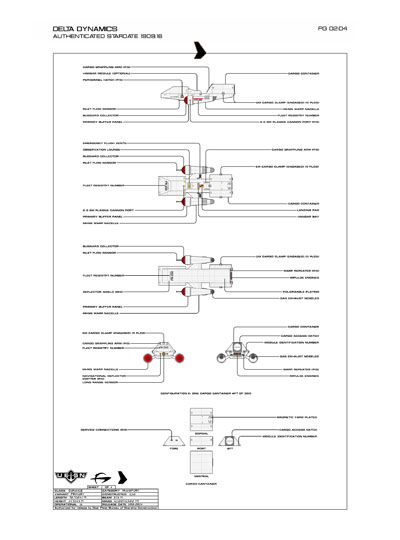 Star Fleet Starship Recognition Manual: Durance Transports