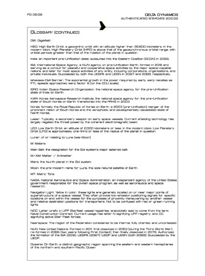 Star Fleet Starship Recognition Manual: DY Sublight Transports