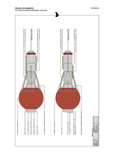 Star Fleet Starship Recognition Manual: Galileo Experimental Propulsion Ship