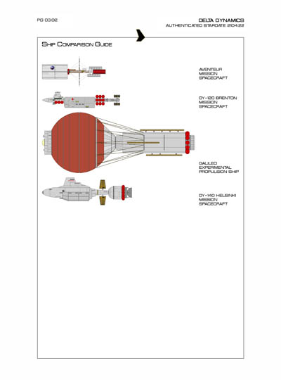 Star Fleet Starship Recognition Manual: Galileo Experimental Propulsion Ship