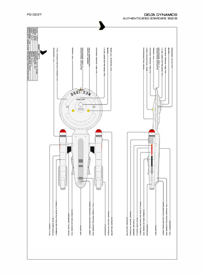 Star Fleet Starship Recognition Manual: Horizon Heavy Cruiser