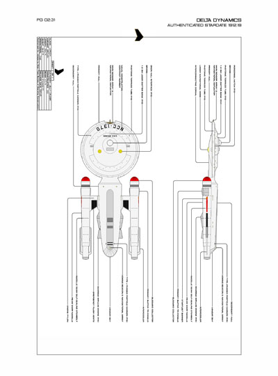 Star Fleet Starship Recognition Manual: Horizon Heavy Cruiser