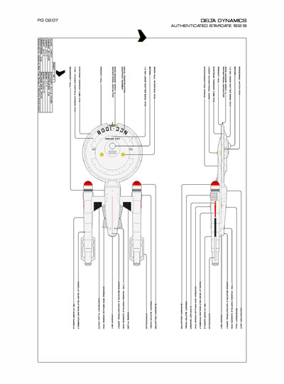 Star Fleet Starship Recognition Manual: Horizon Heavy Cruiser