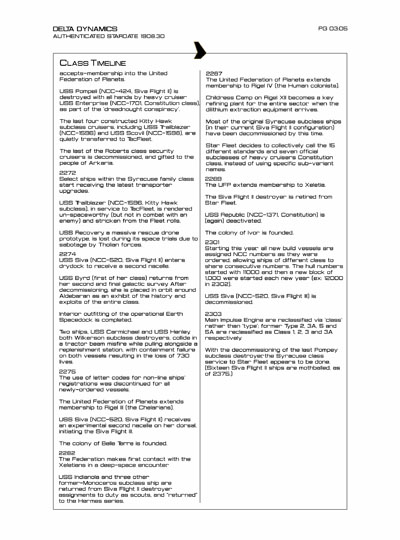 Star Fleet Starship Recognition Manual: Syracuse Destroyers