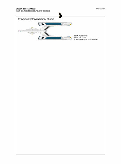 Star Fleet Starship Recognition Manual: Syracuse Destroyers