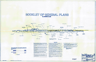S.S. Vadenda Class - Booklet of General Plans