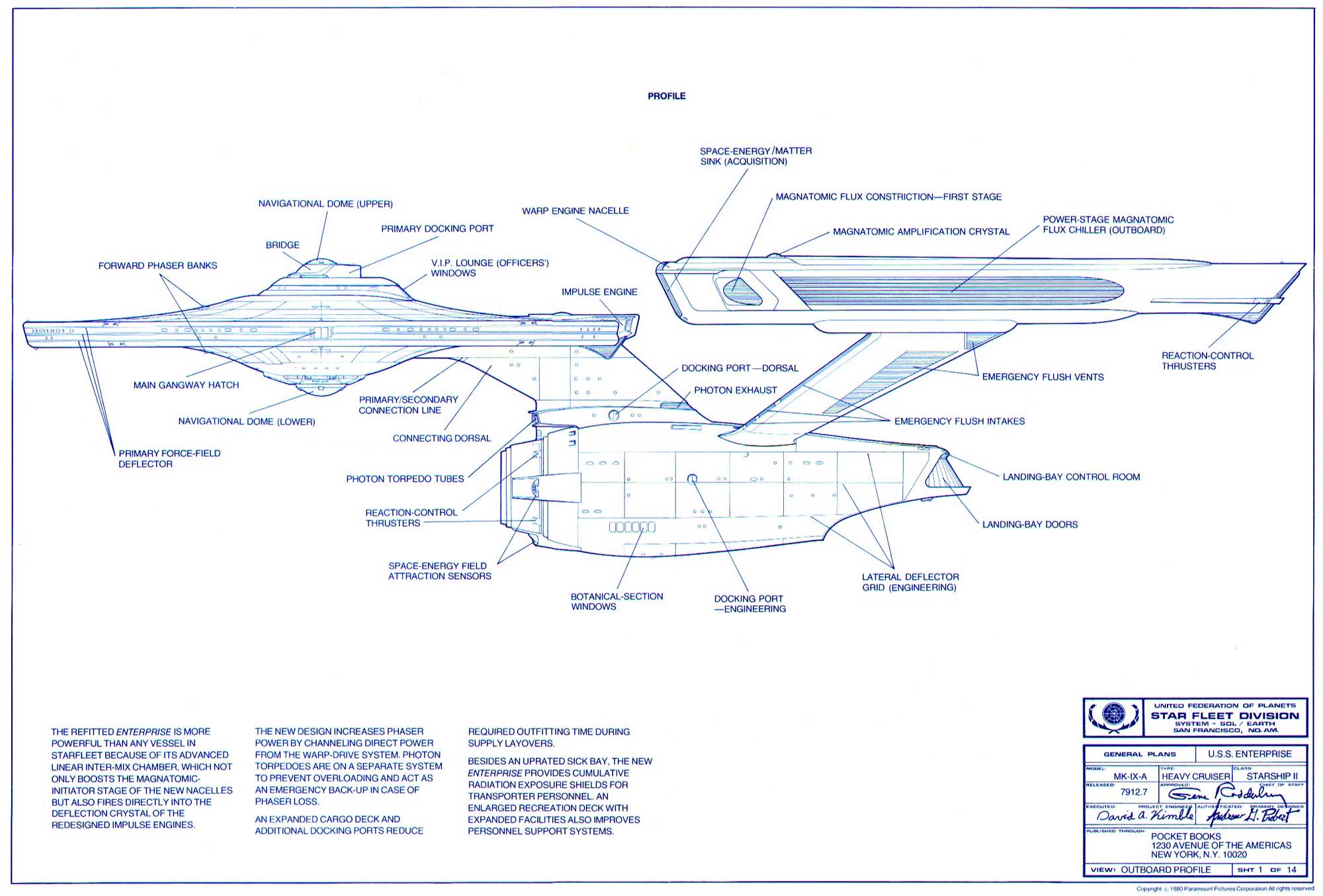 Star Trek Blueprints And Schematics