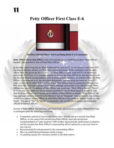 Star Fleet Command Department: Uniform and Field Equipment Identification Guide